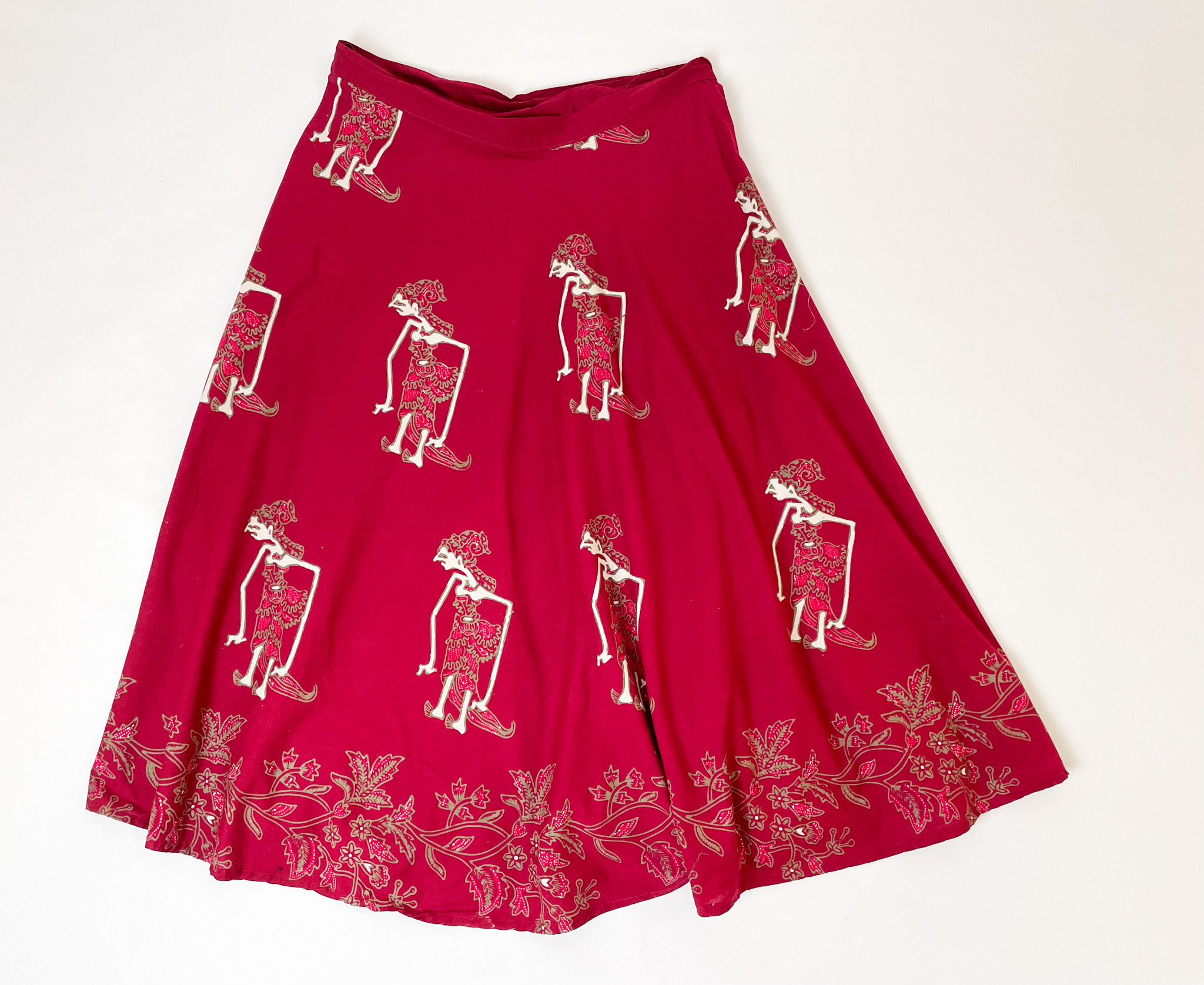 Falda larga talla u