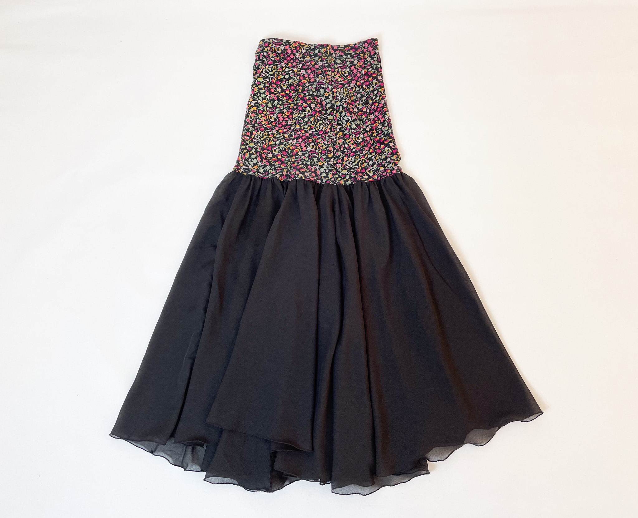 Falda larga talla u
