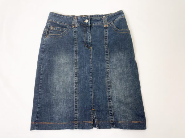 Falda larga talla m/l midi vaquera