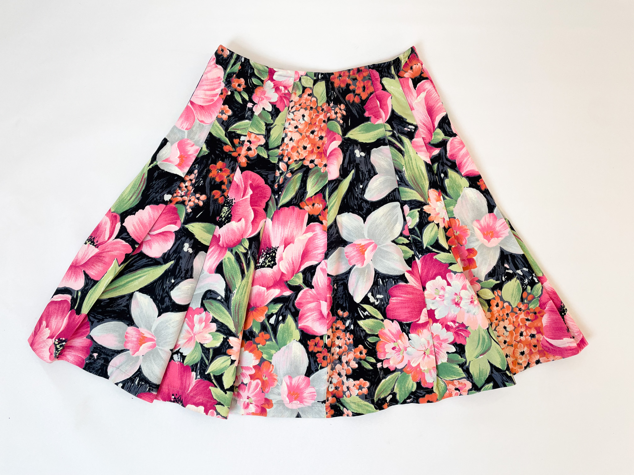 Falda larga talla s midi