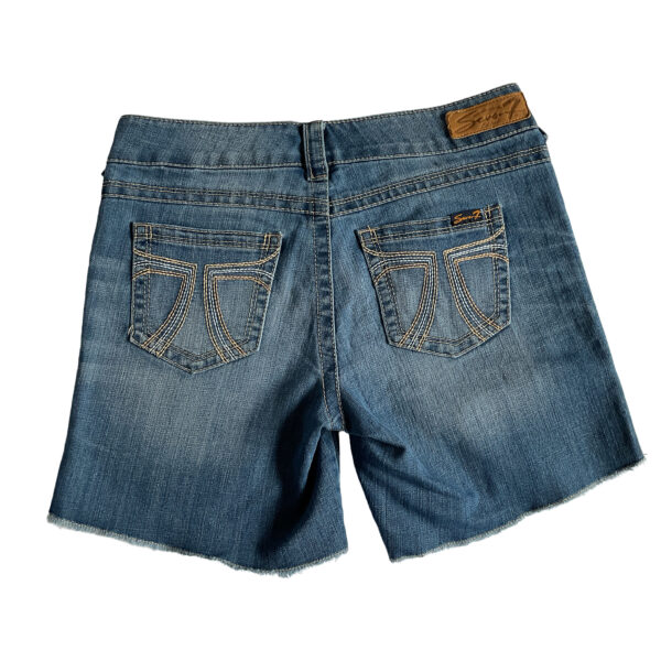 Pantalón corto seven 7  azul t-38 - Imagen 2