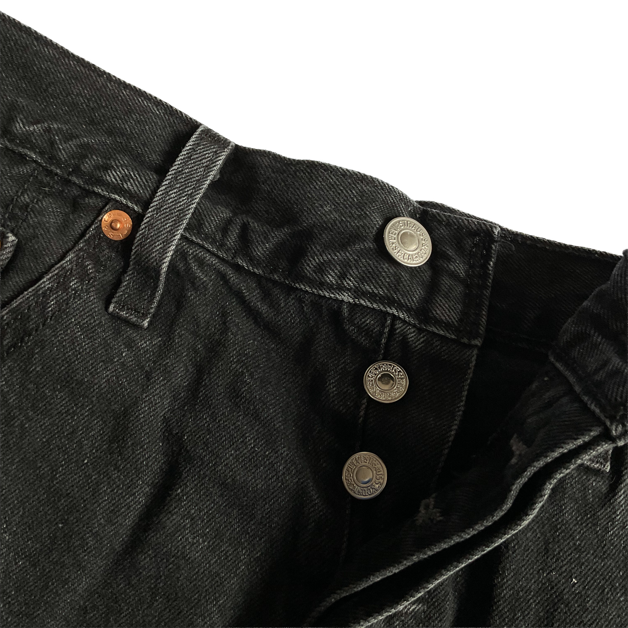 Pantalón corto levis negro t-38 - Imagen 3