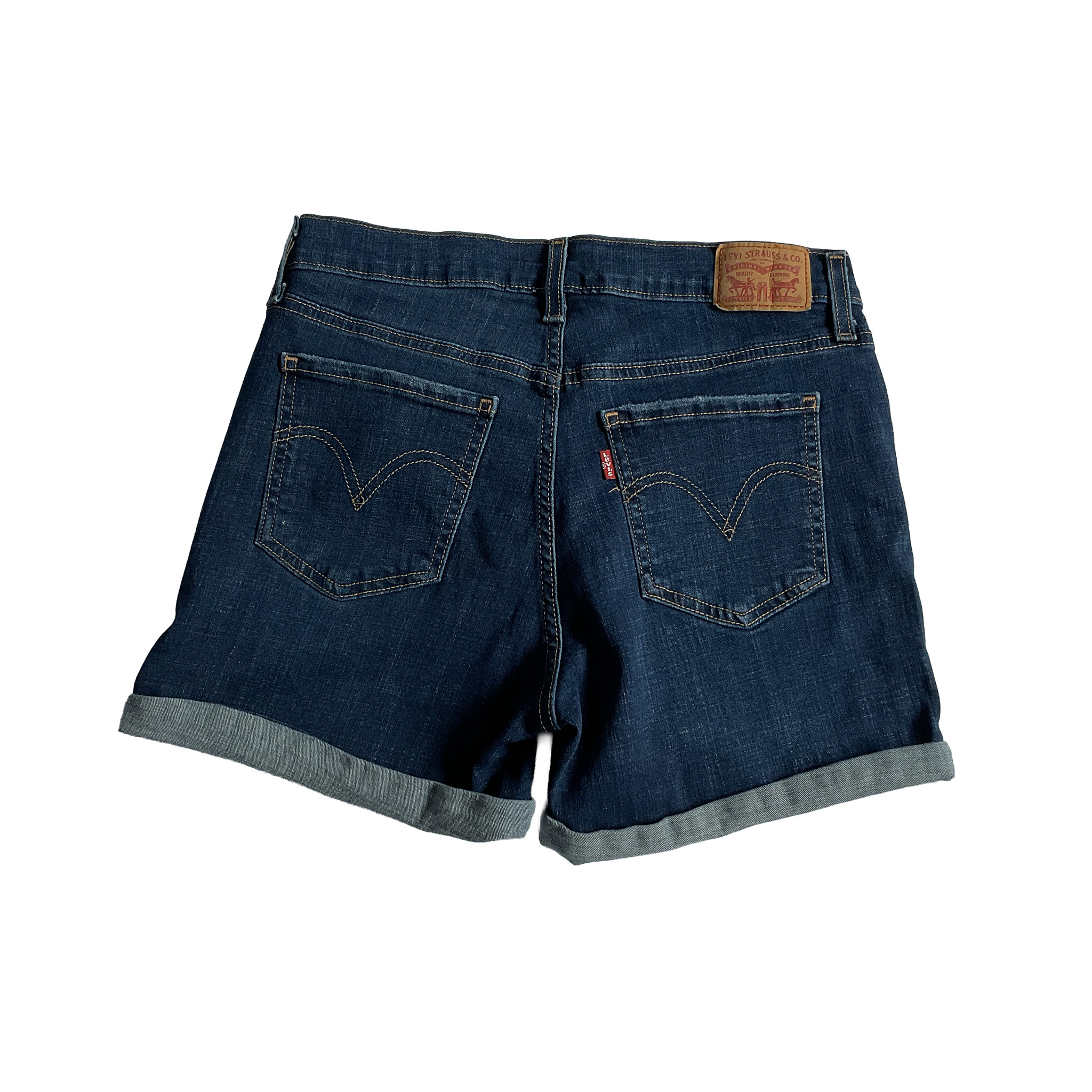Pantalón corto levis azul oscuro t-38 - Imagen 2
