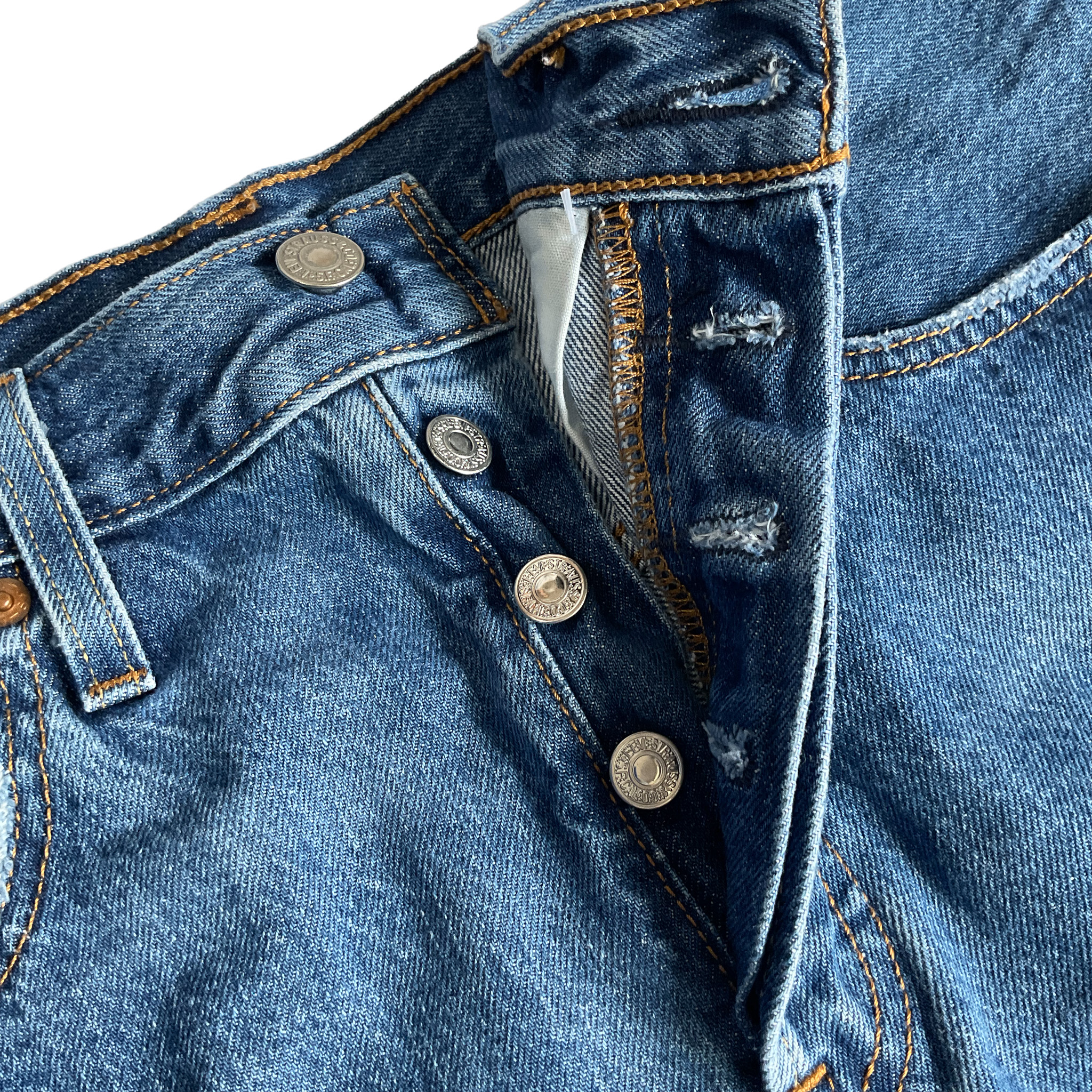 Pantalón corto levis azul claro t-38 - Imagen 3