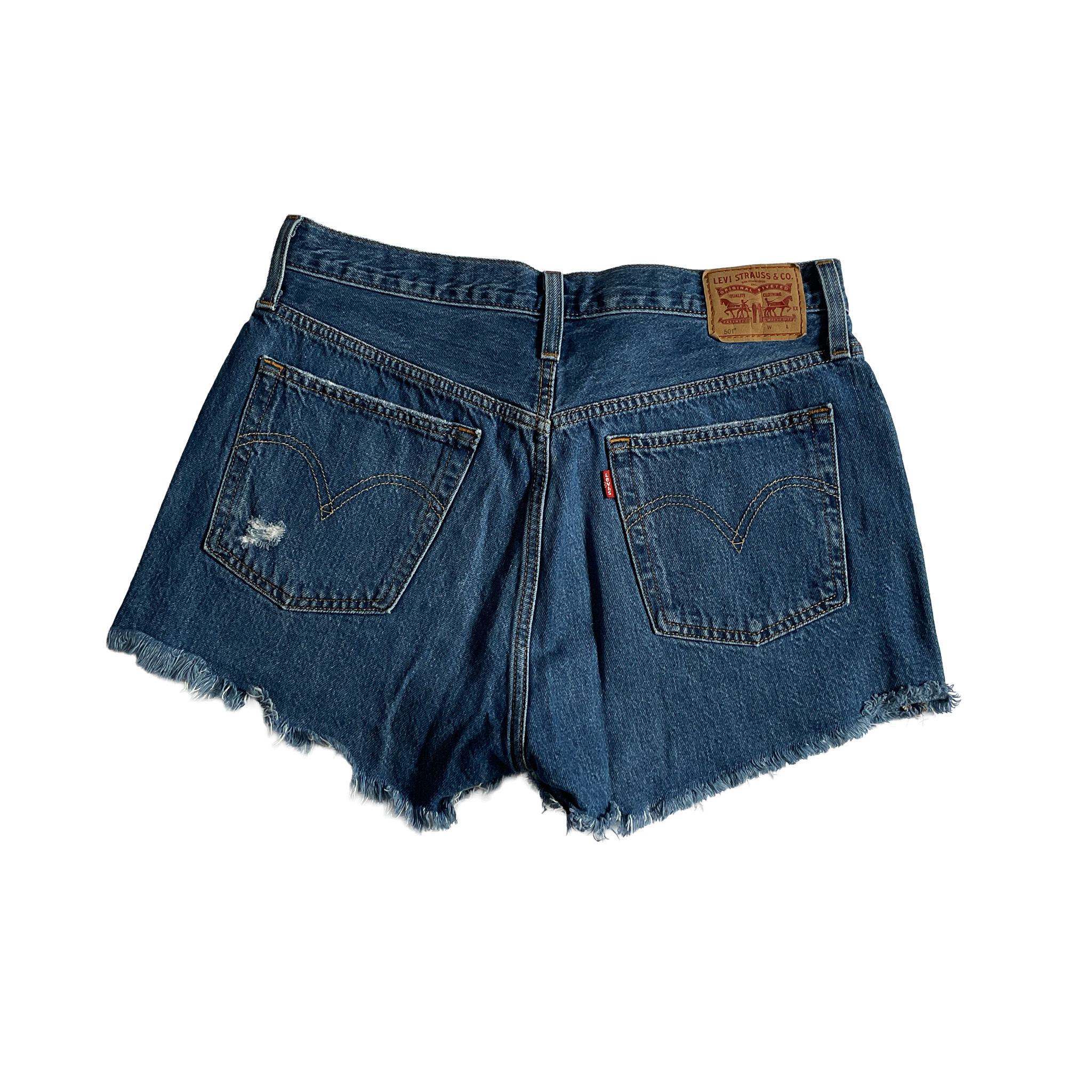 Pantalón corto levis azul claro t-38 - Imagen 2