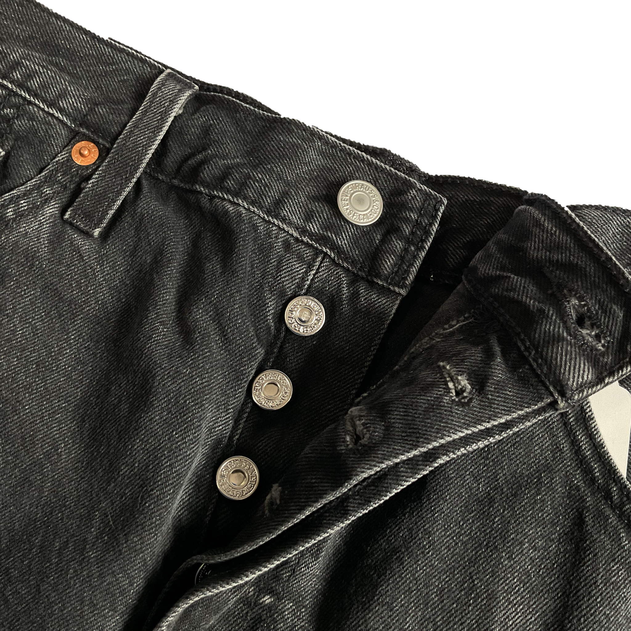 Pantalón corto levis negro  t-40 - Imagen 2
