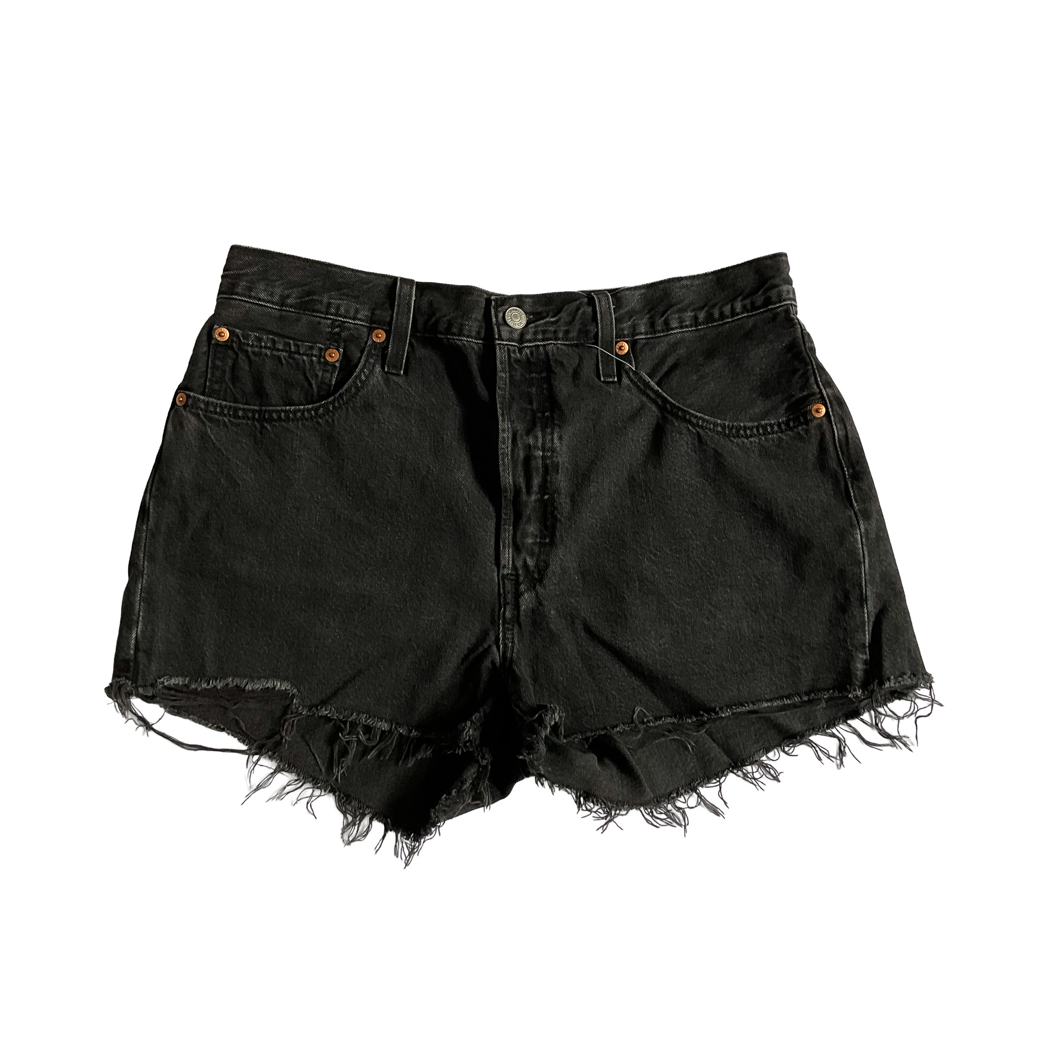 Pantalón corto levis negro  t-40