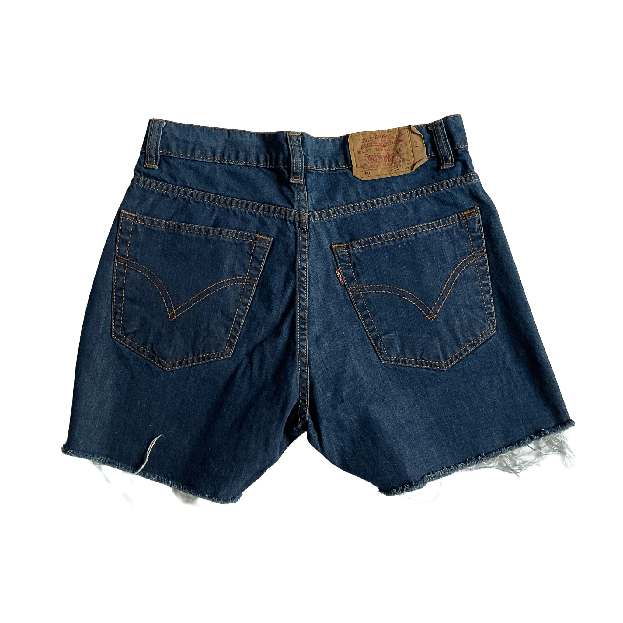 Pantalón corto levis azul oscuro t-38 - Imagen 2