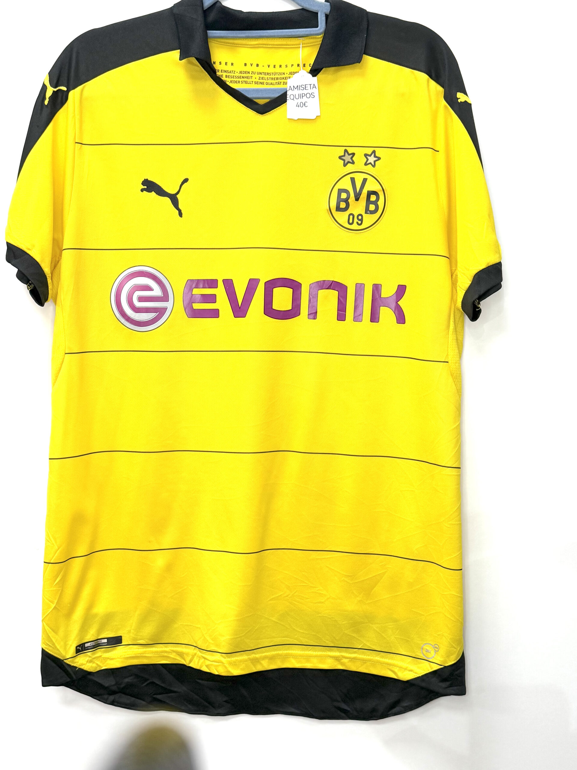 CAMISETA FUTBOL DORTMOUND TALLA L
